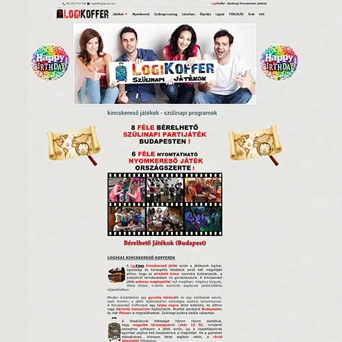 WP fejlesztő referencia Logikoffer