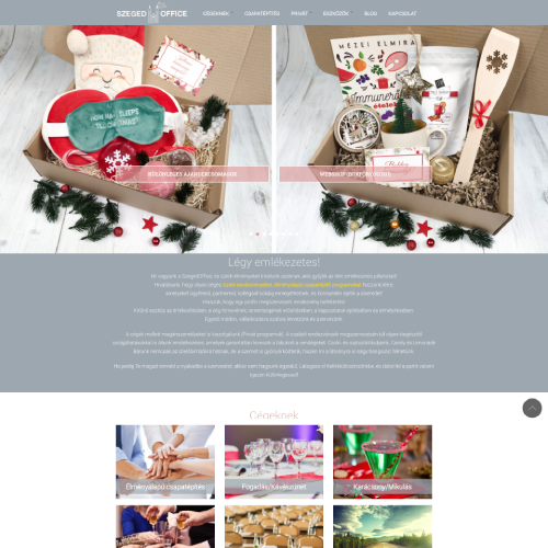 WP fejlesztő referencia Szegedoffice