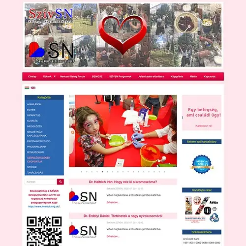 WP fejlesztő referencia Szívsn