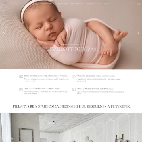 Baba mama fotós WP fejlesztő referencia