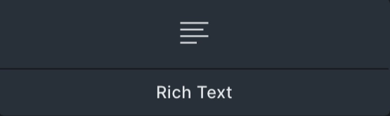 Bricks Builder Rich Text